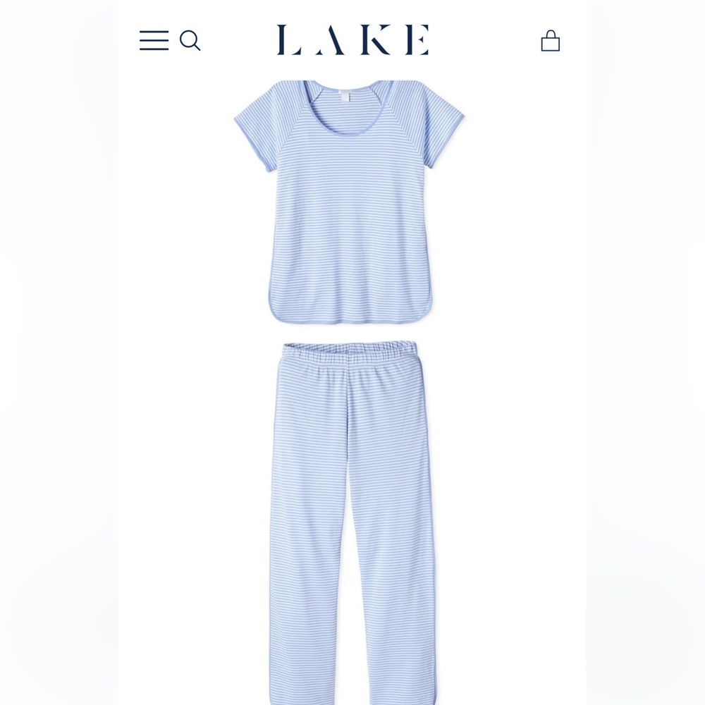 Pima Short-Long Set in Hydrangea